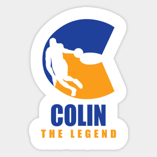 Colin Custom Player Basketball Your Name The Legend Sticker